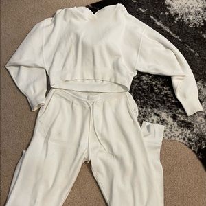 White Matching Zara Set